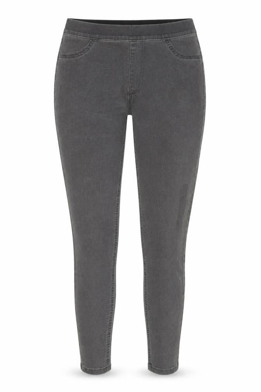 Marks & Spencer Womens Grey Cotton Jegging Jeans Size 10 L27 in Regular