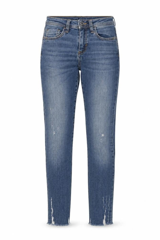 Zara Womens Blue Cotton Skinny Jeans Size 6 L25 in Regular Zip