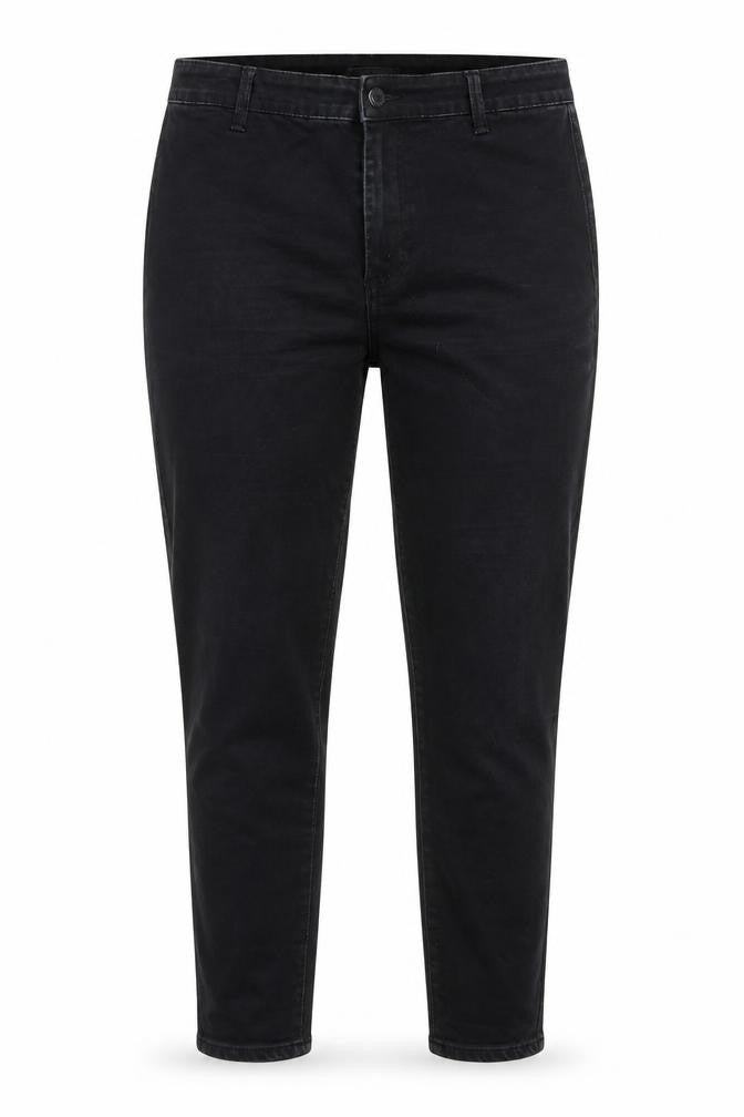 Denim & Co. Womens Black Cotton Skinny Jeans Size 14 L25 in Regular Zip