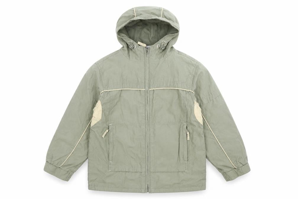 Adams Boys Green Jacket Size 8 Years Zip
