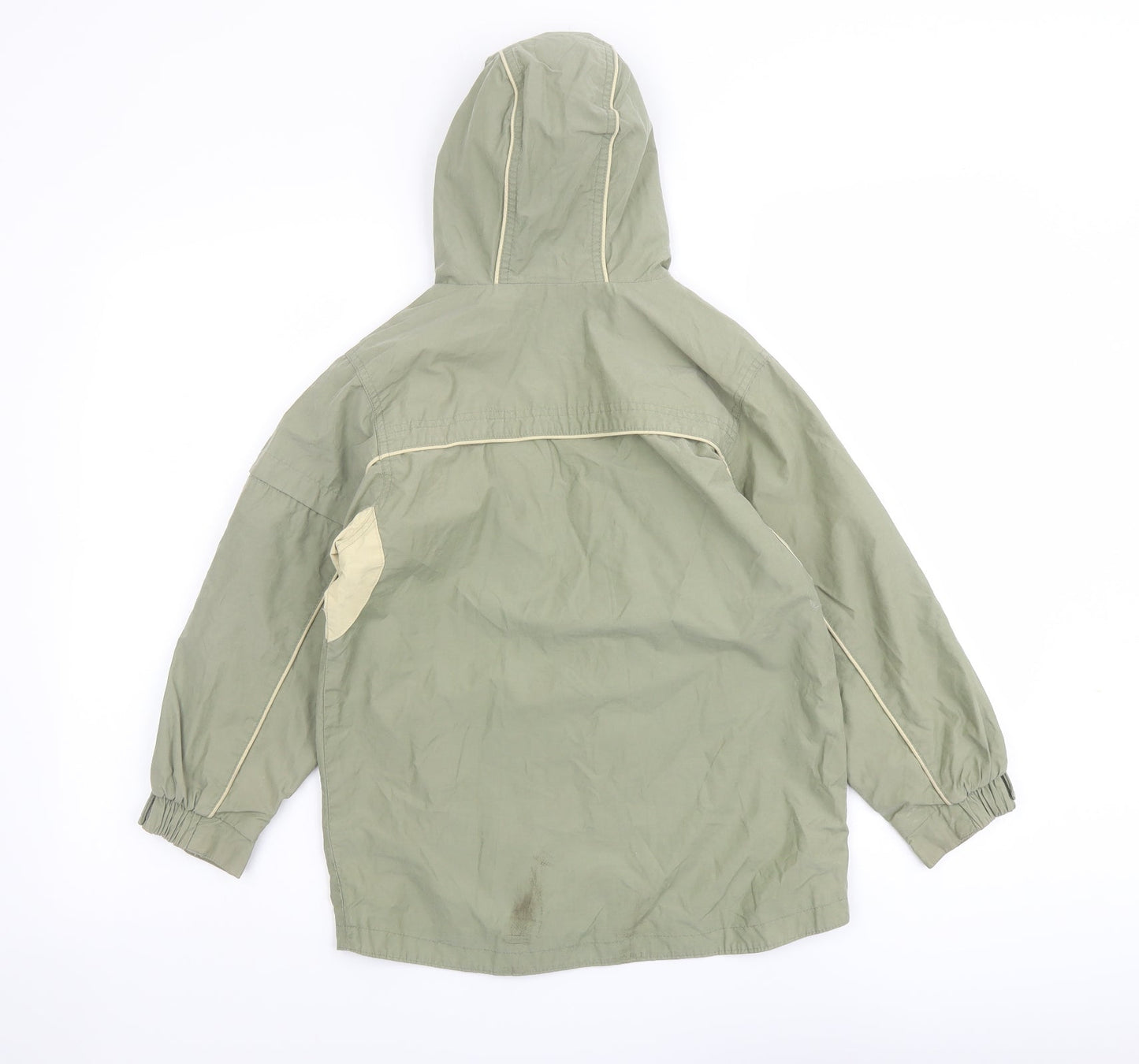 Adams Boys Green Jacket Size 8 Years Zip
