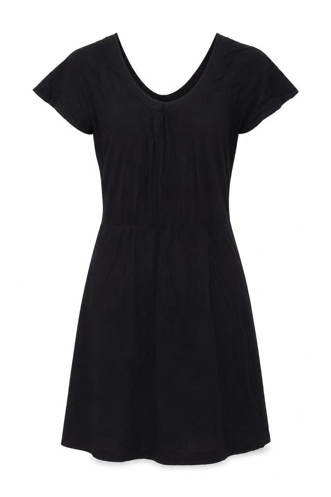 Monsoon Womens Black Modal A-Line Size 12 Scoop Neck Pullover