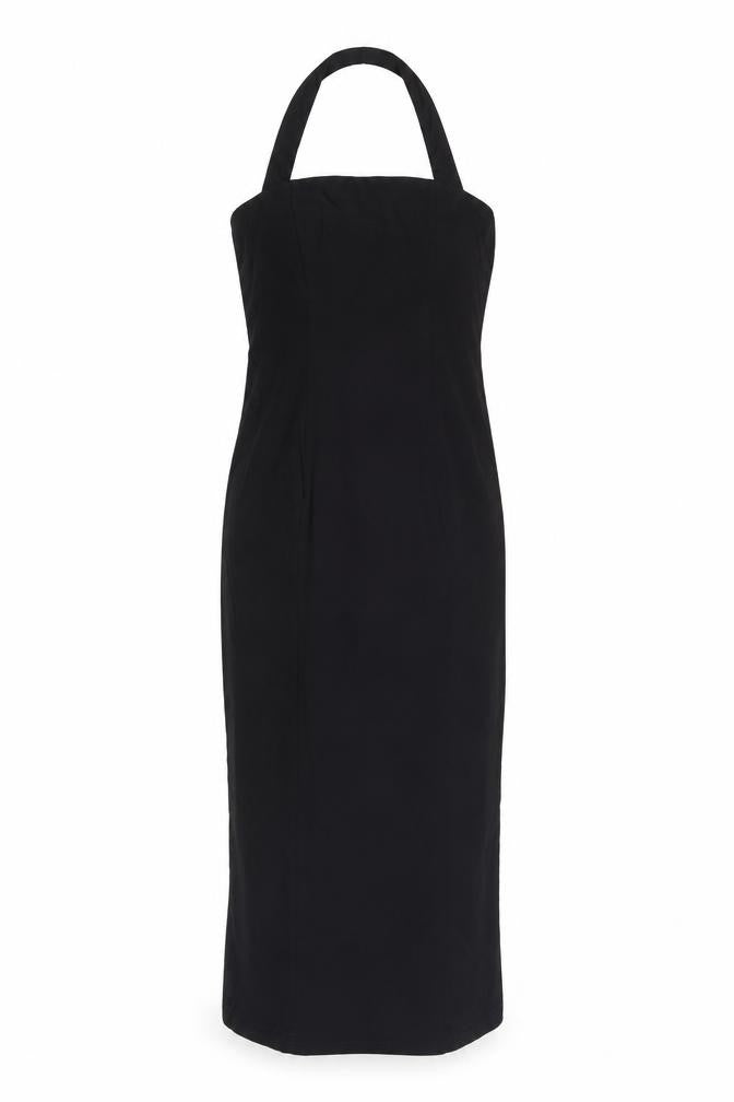 ASOS Womens Black Viscose Shift Size 8 Halter Pullover
