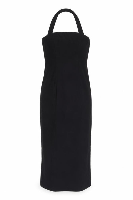 ASOS Womens Black Viscose Shift Size 8 Halter Pullover