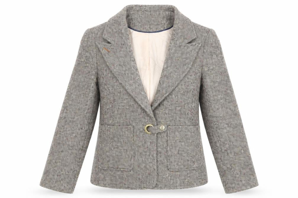Topshop Womens Multicoloured Geometric Jacket Size 8 Snap