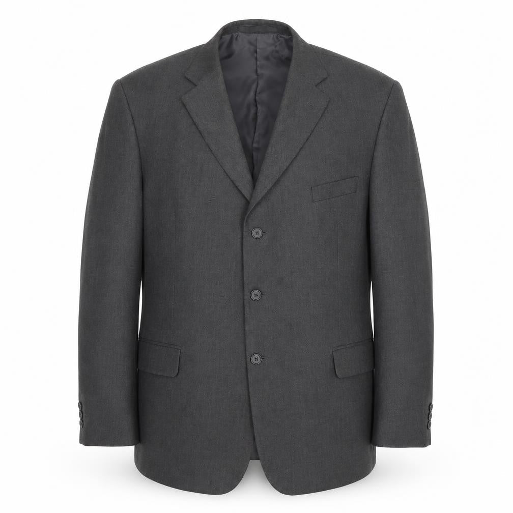 Marks & Spencer Mens Grey Polyester Jacket Suit Jacket Size 48 Regular