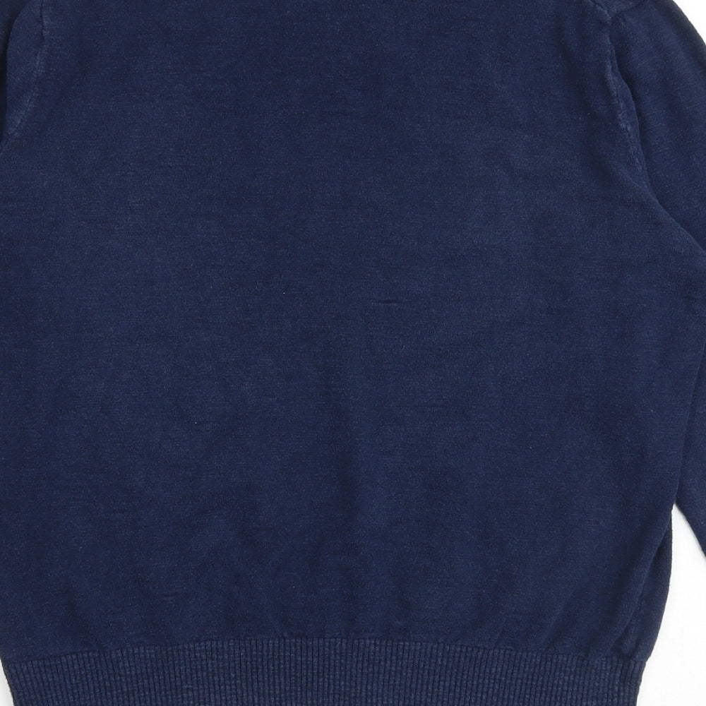 Gap Mens Blue Cotton Pullover Sweatshirt Size M