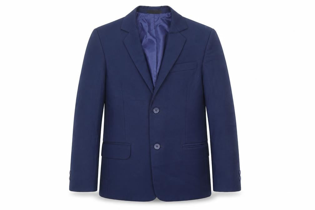 VivaKi Boys Blue Jacket Size 8 Years Button - Suit Jacket