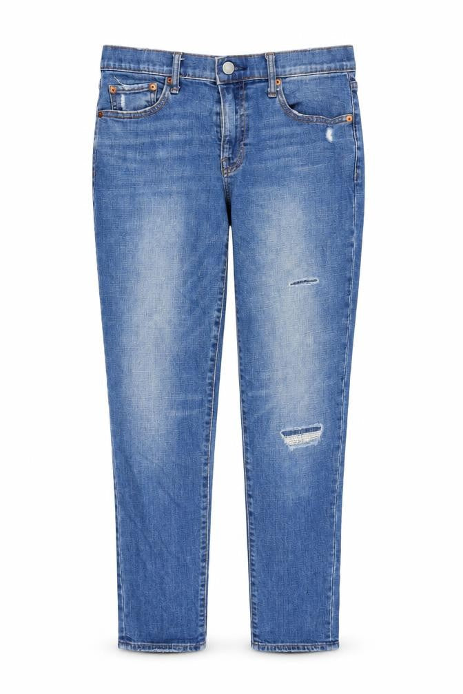 Gap Womens Blue Cotton Skinny Jeans Size 28 in L30 in Regular Zip