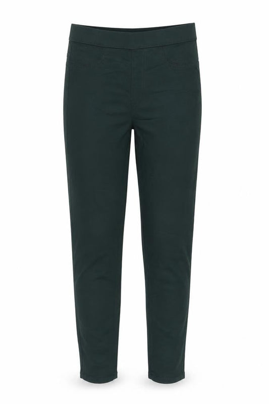 Marks & Spencer Womens Green Cotton Jegging Jeans Size 6 L26 in Regular