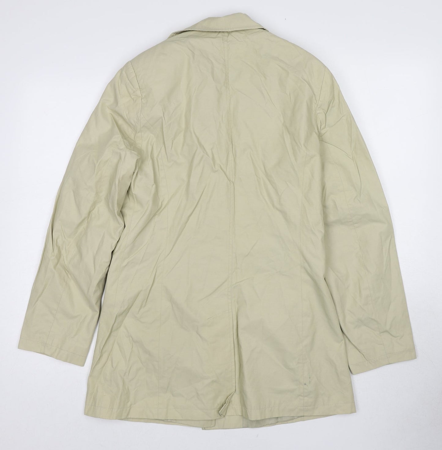 St. Bernard Womens Beige Jacket Size 12 Button