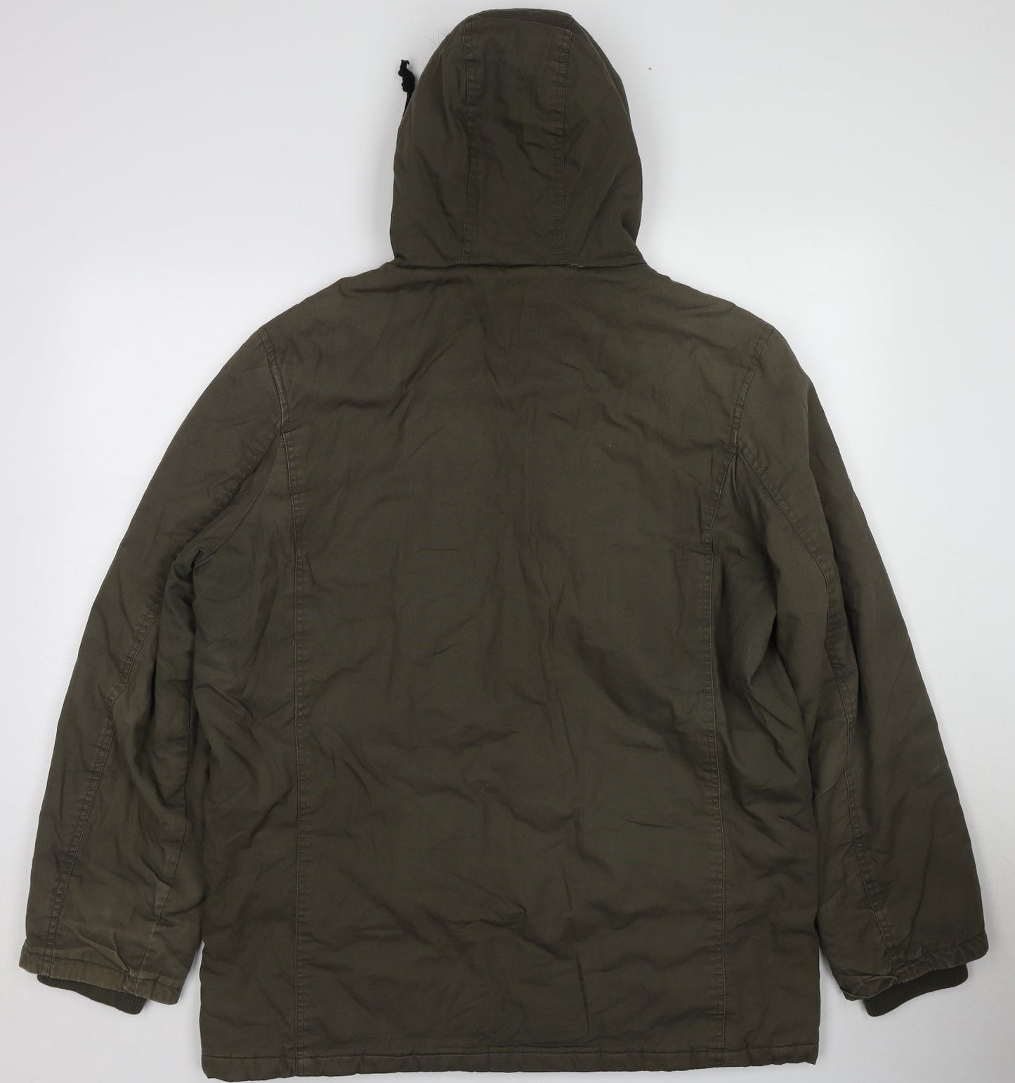 Threadbare Womens Green Jacket Size XL Zip