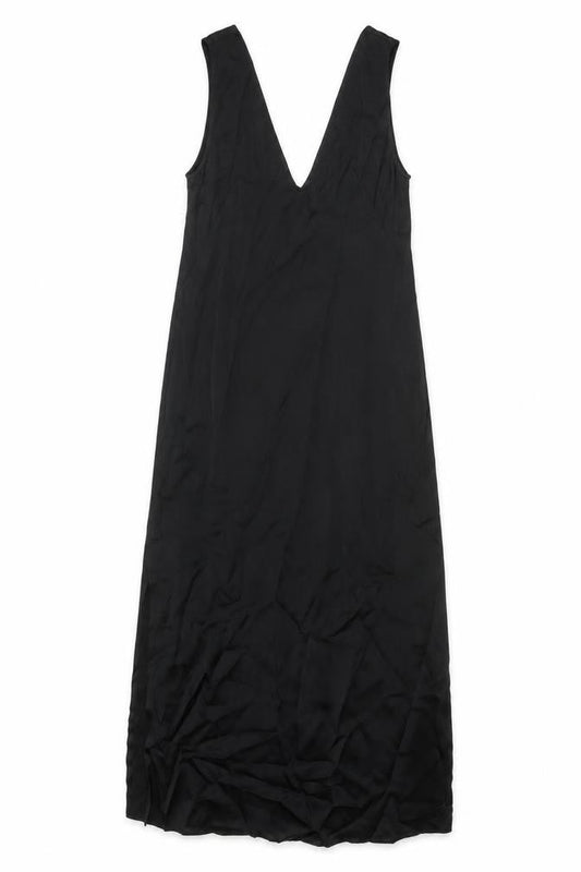 Zara Womens Black Acetate A-Line Size XS V-Neck Pullover