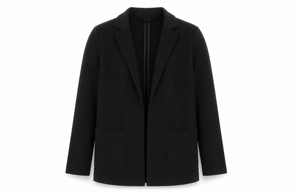 Divided by H&M Womens Black Polyester Jacket Blazer Size 8