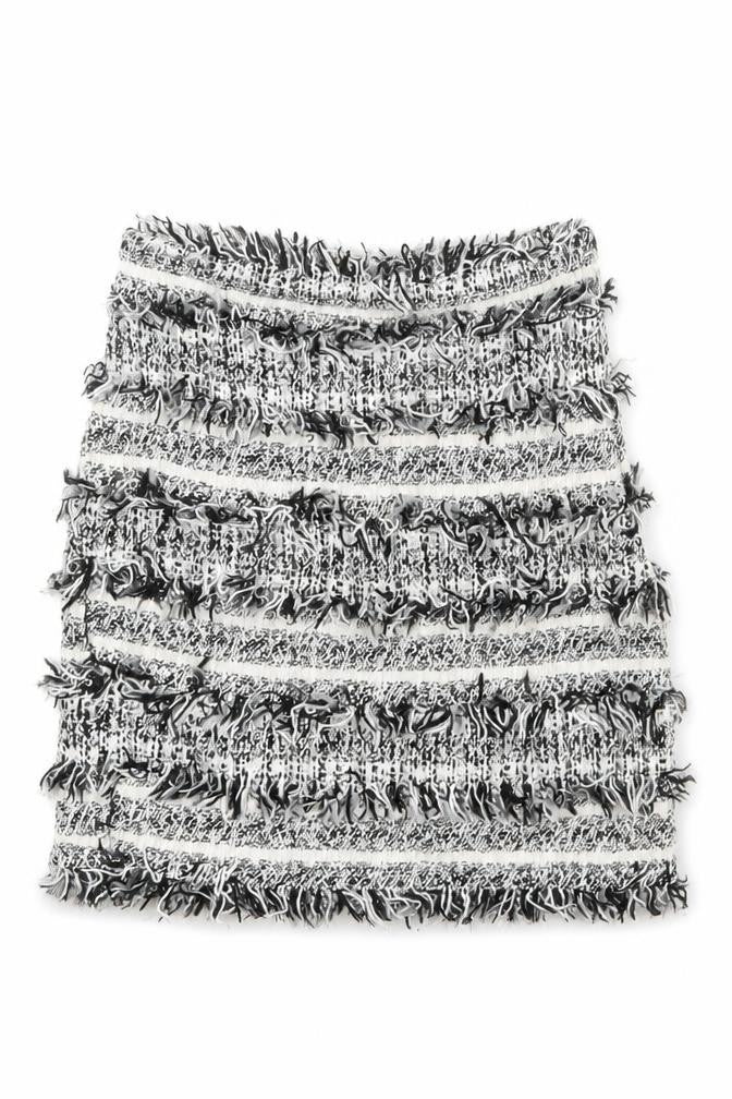 ASOS Womens White Cotton A-Line Skirt Size 6 Zip