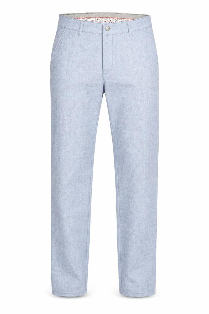 Scrop Mens Grey Polyester Trousers Size 28 in L35 in Regular Zip