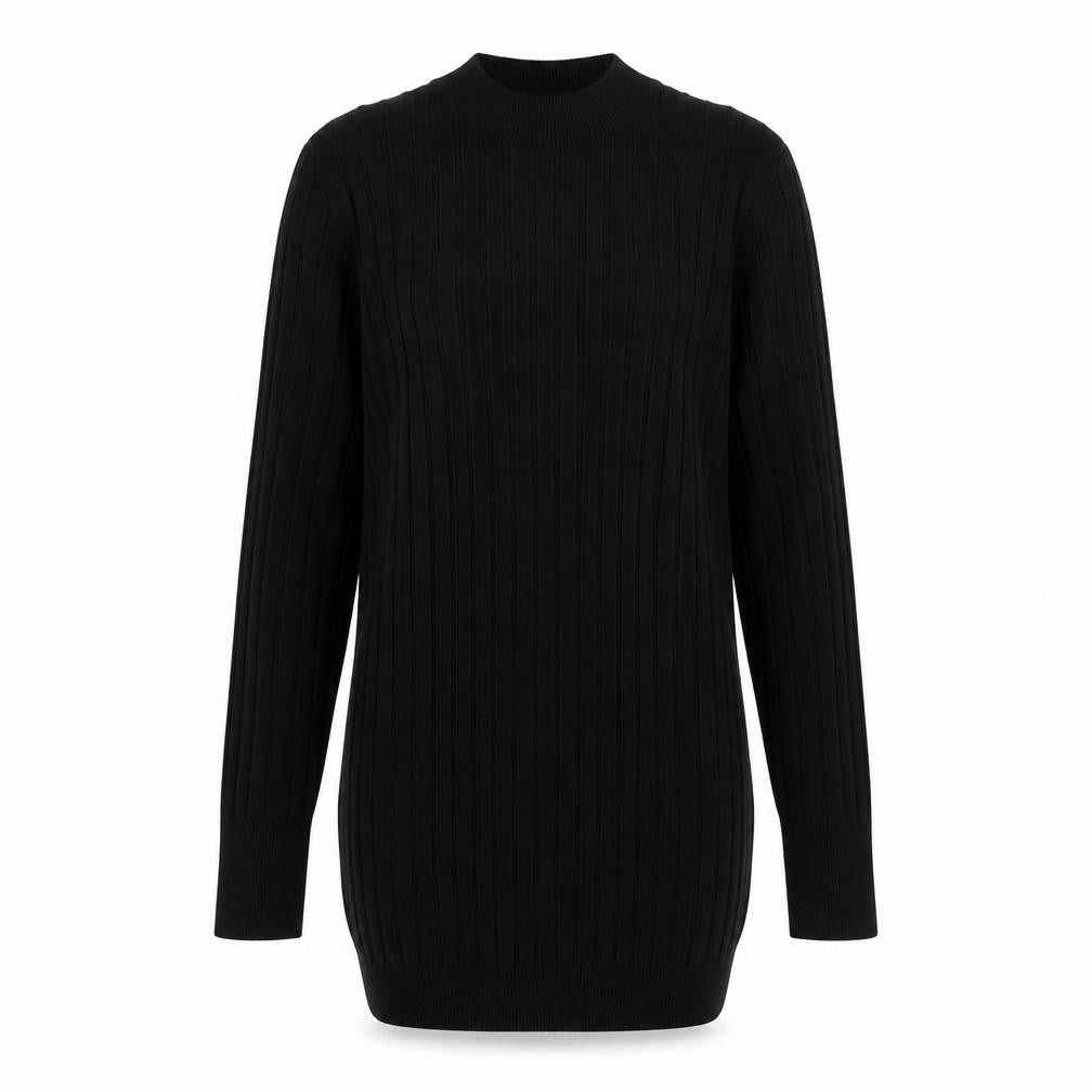 Inwear Womens Black Round Neck Viscose Pullover Jumper Size S