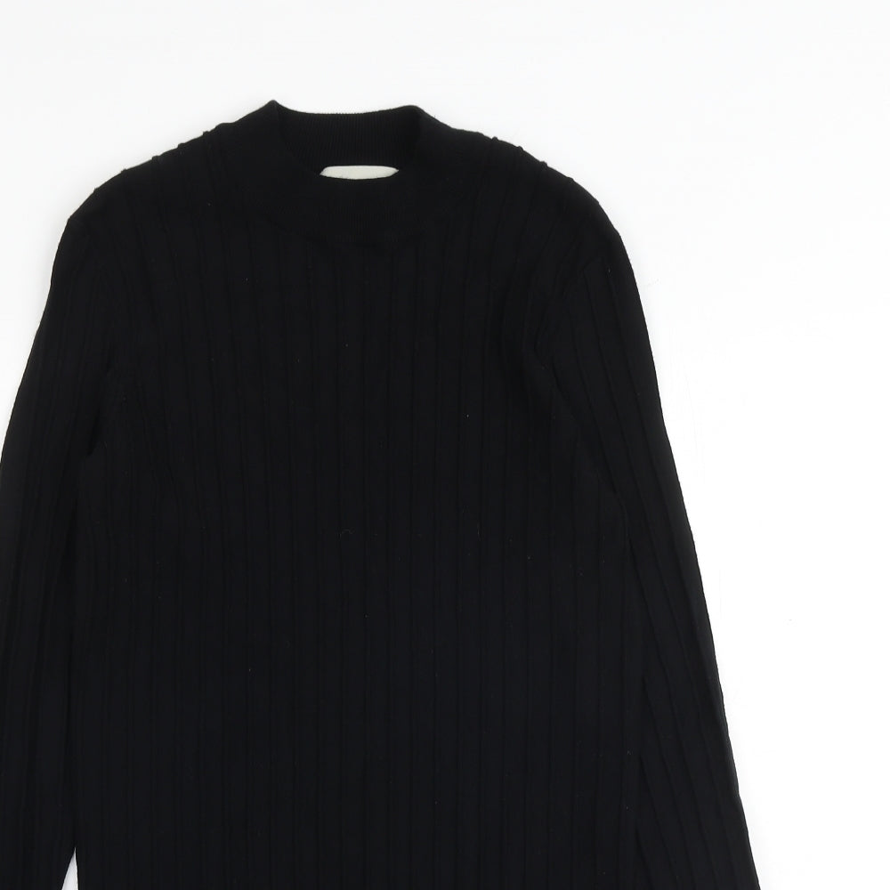 Inwear Womens Black Round Neck Viscose Pullover Jumper Size S