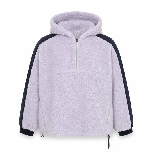 Bershka Womens Purple Polyester Pullover Hoodie Size M Pullover - Teddy Bear Style