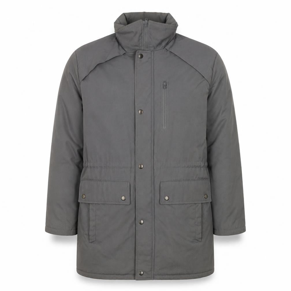 Canada Mens Grey Parka Jacket Size M Zip