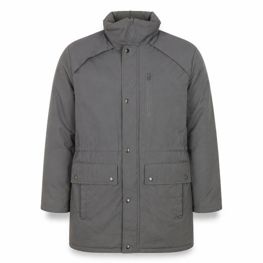 Canada Mens Grey Parka Jacket Size M Zip