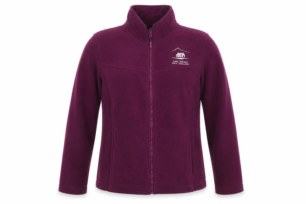 Kiwi Womens Purple Jacket Size XL Zip - Lake Tekapo