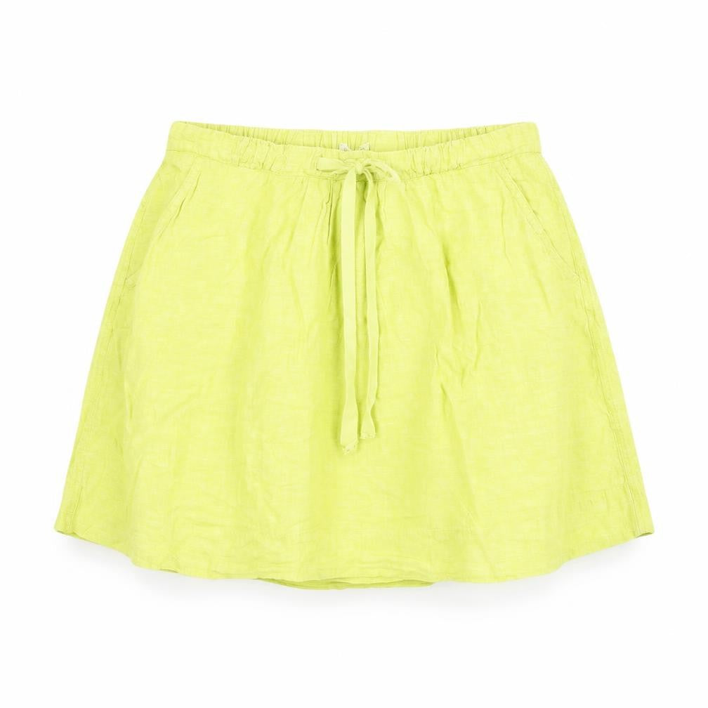 Stile Benetton Womens Green Cotton Skater Skirt Size 10