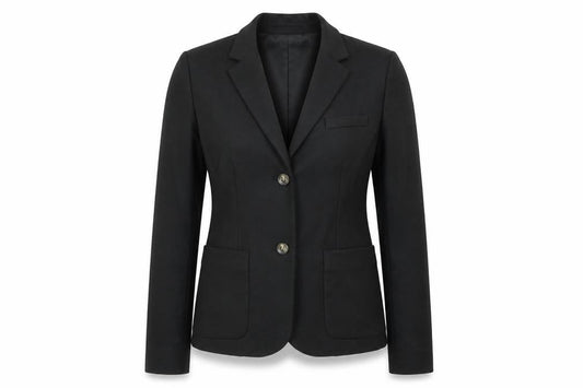 Gap Womens Black Polyester Jacket Blazer Size 4