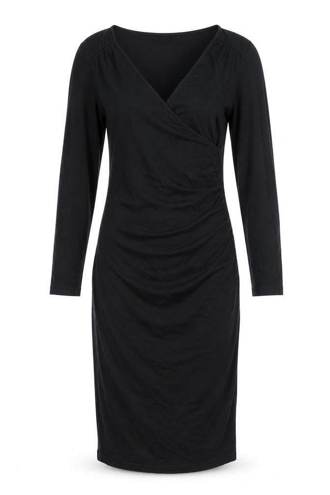 Body Flirt Womens Black Viscose Bodycon Size XS Round Neck