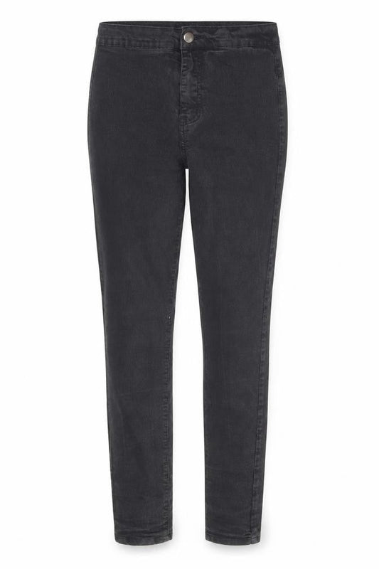 PRETTYLITTLETHING Womens Black Cotton Skinny Jeans Size 10 L26 in Regular Zip