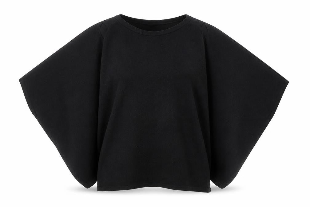 River Island Womens Black Round Neck Polyester Shrug Jumper Size S