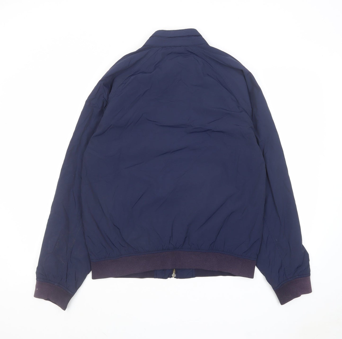 Gap Mens Blue Bomber Jacket Jacket Size M Zip