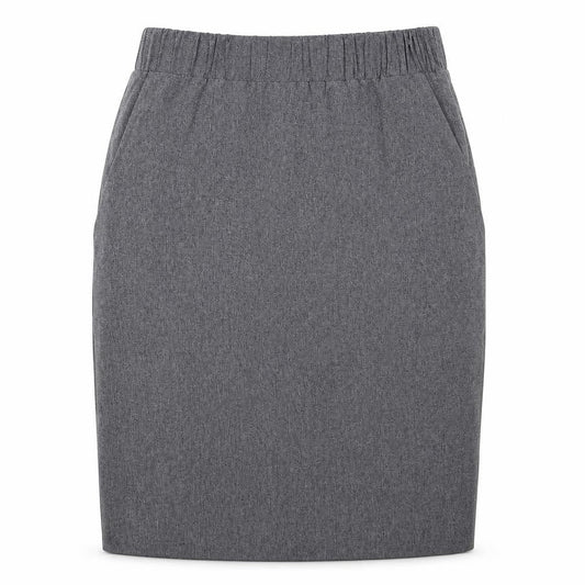 COS Womens Grey Polyamide A-Line Skirt Size 8