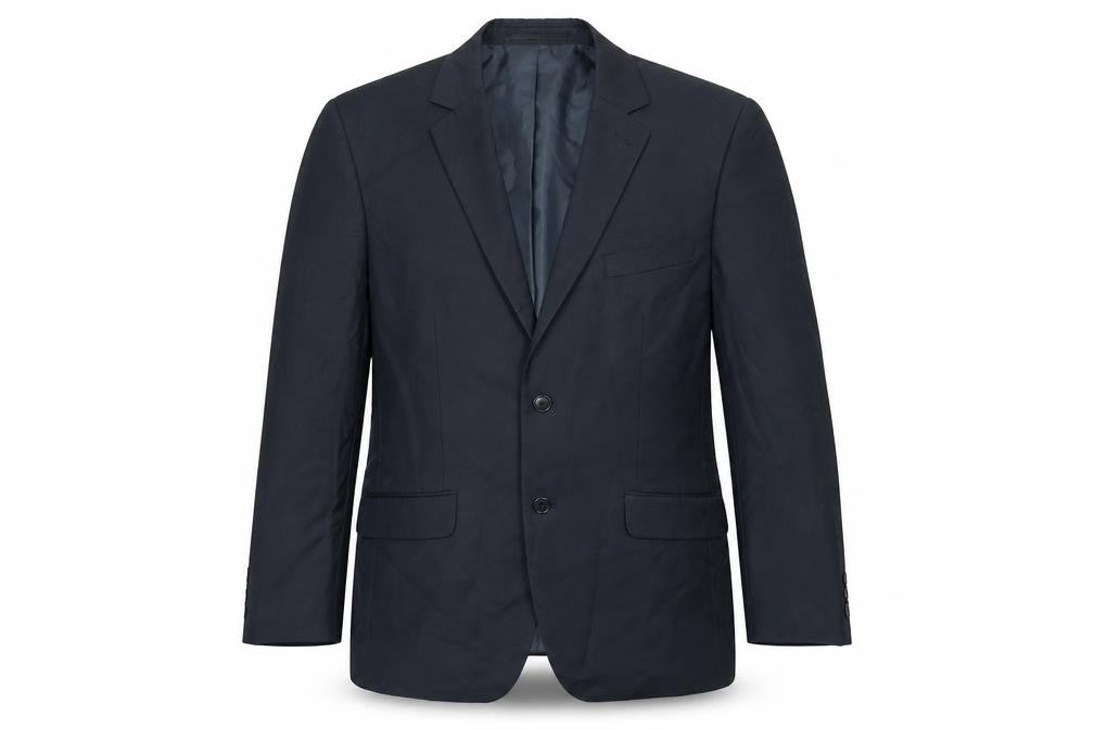 French Connection Mens Blue Wool Jacket Suit Jacket Size 40 Regular