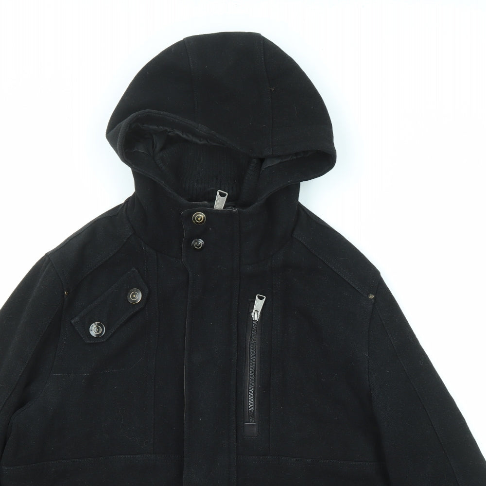 Burton Mens Black Jacket Size M Zip