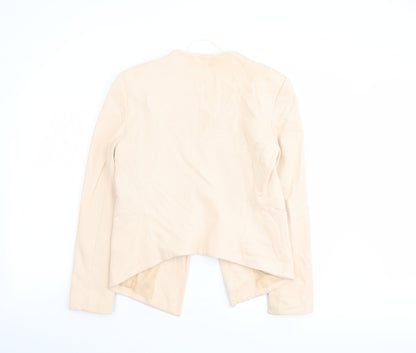 Topshop Womens Pink Jacket Blazer Size 12