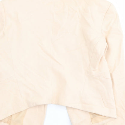 Topshop Womens Pink Jacket Blazer Size 12