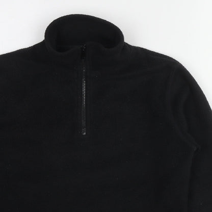 Great Plains Womens Black Polyester Pullover Sweatshirt Size M Pullover