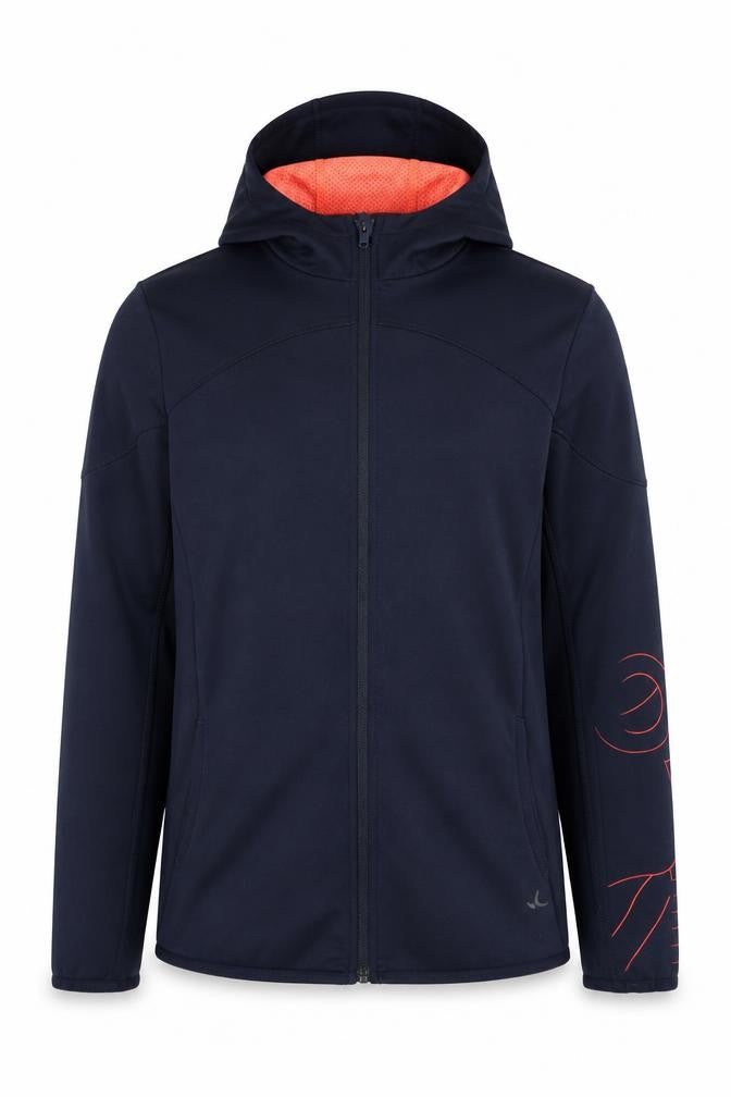 DECATHLON Girls Blue Polyester Full Zip Hoodie Size 12-13 Years Zip