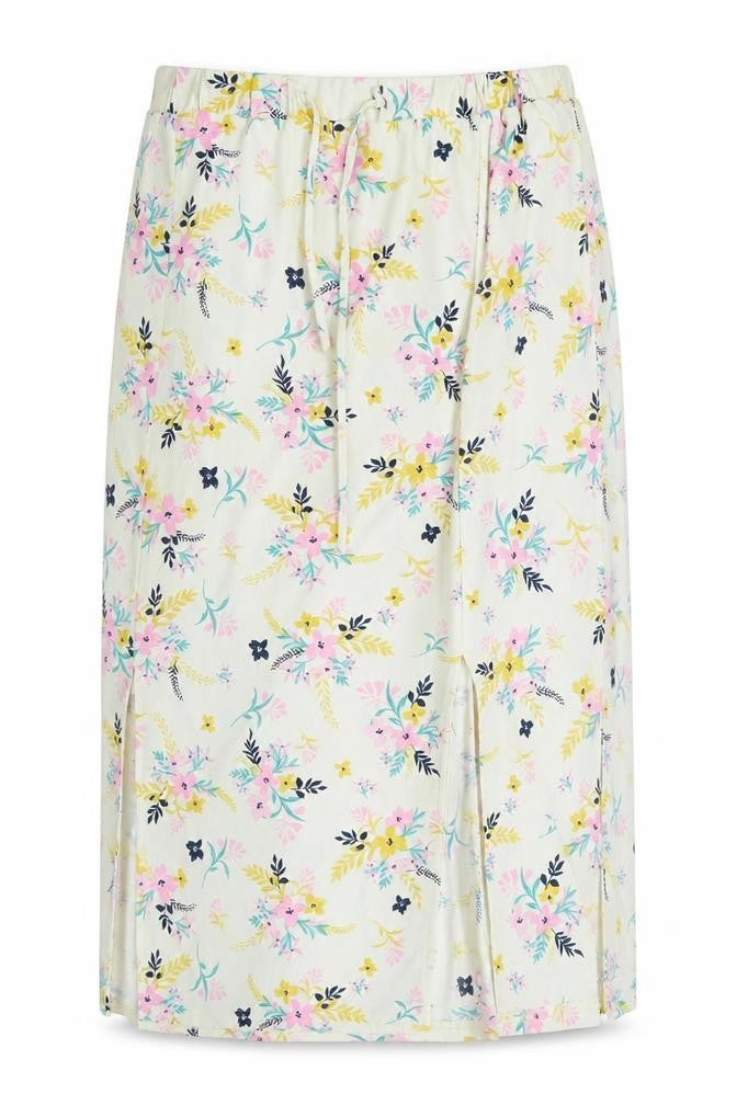 Pebble Bay Womens Multicoloured Floral Polyester A-Line Skirt Size 16