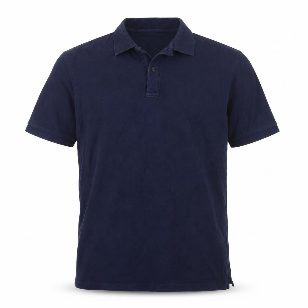 Marks & Spencer Mens Blue Cotton Button-Up Size S Collared Button