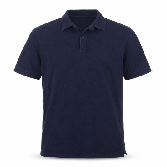 Marks & Spencer Mens Blue Cotton Button-Up Size S Collared Button