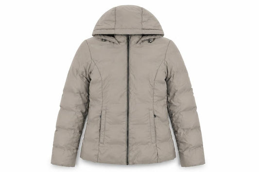 Zara Womens Grey Puffer Jacket Jacket Size XS Zip