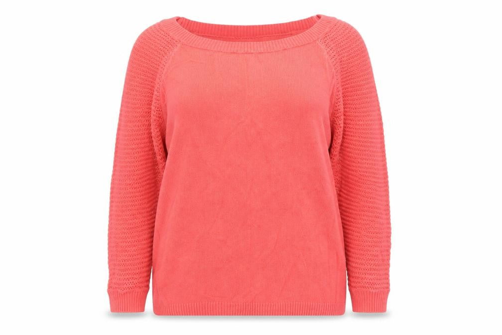 Gap Womens Orange Round Neck Acrylic Pullover Jumper Size XS