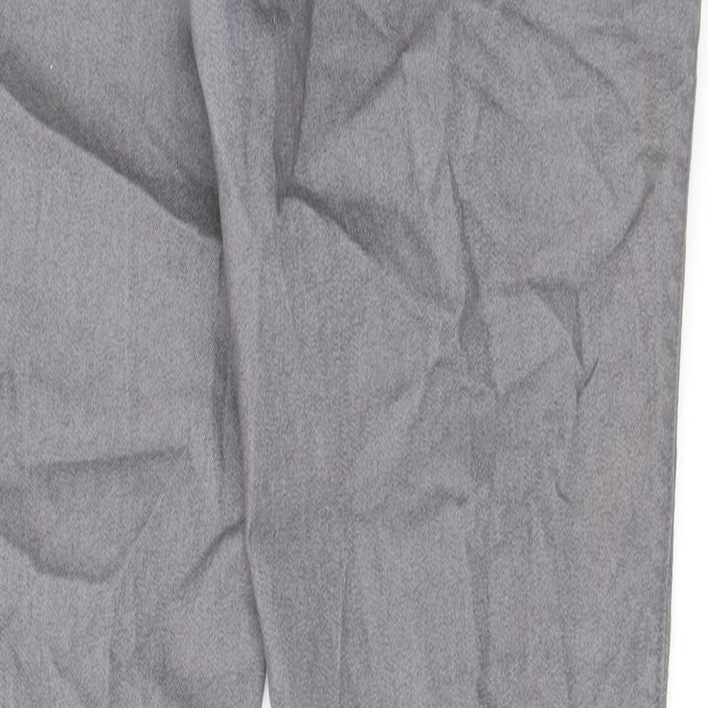 Marmot Womens Grey Cotton Skinny Jeans Size 8 L29 in Regular Zip
