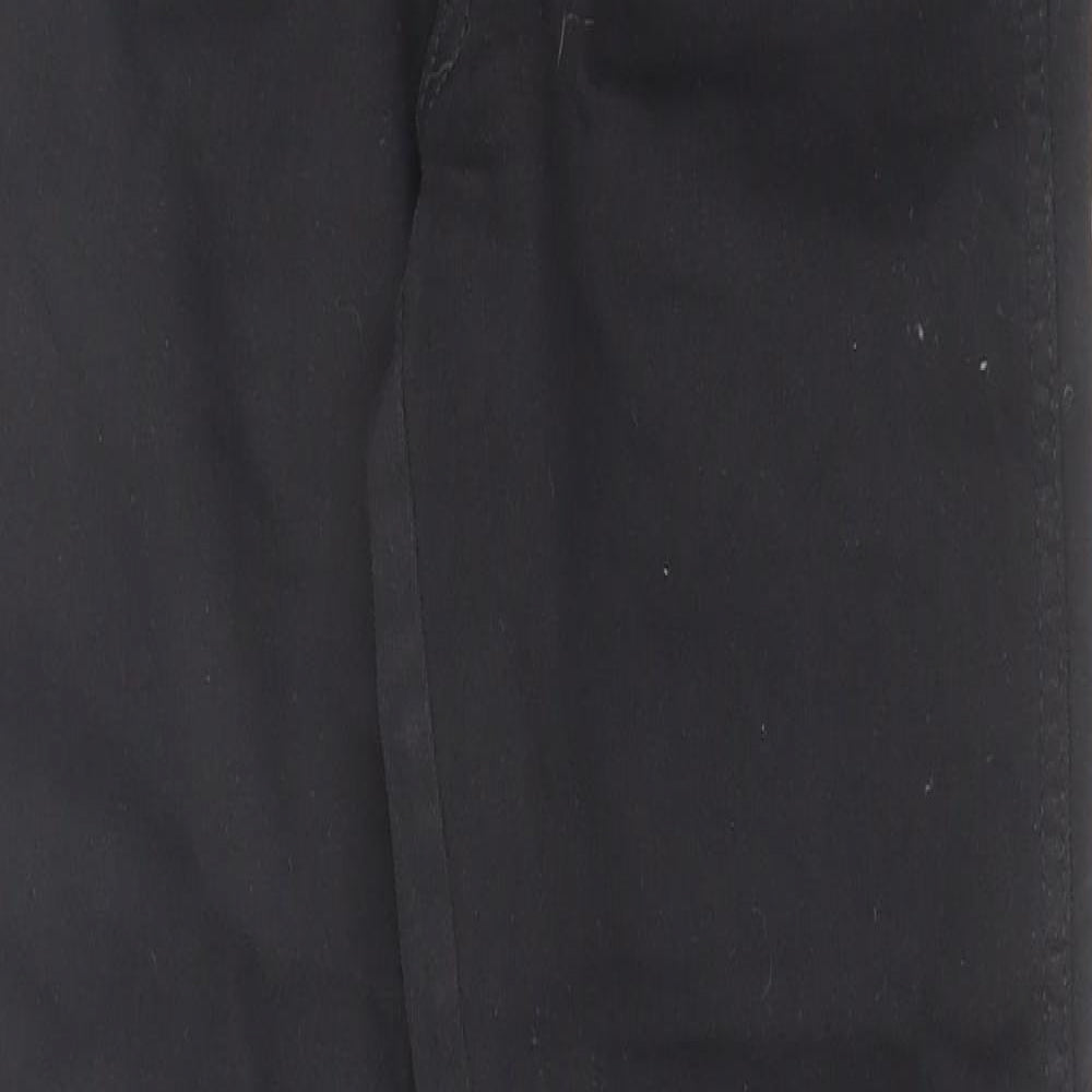 H&M Womens Black Cotton Skinny Jeans Size 25 in L28 in Regular Zip