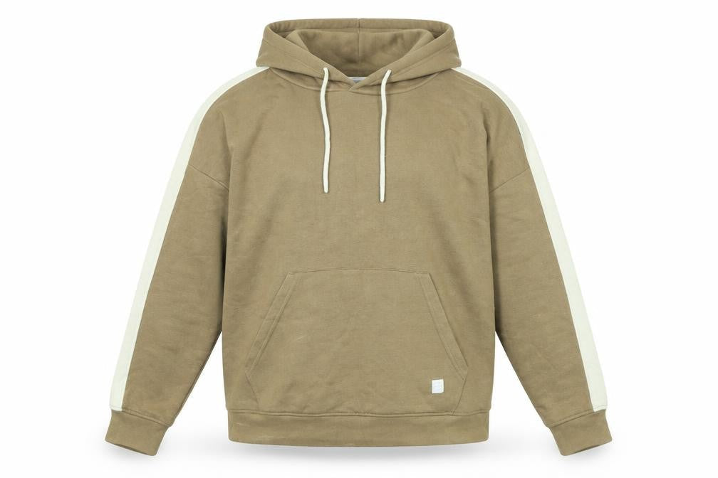 Signal Mens Brown Cotton Pullover Hoodie Size M