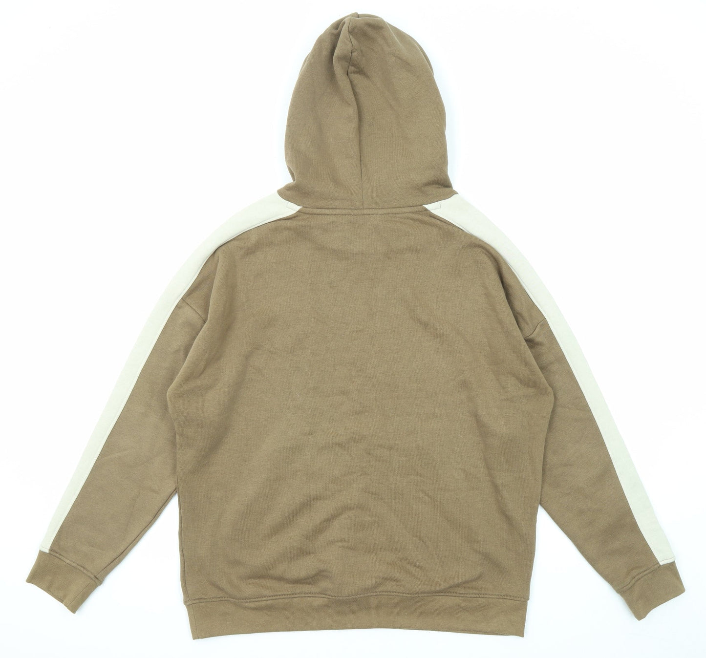 Signal Mens Brown Cotton Pullover Hoodie Size M
