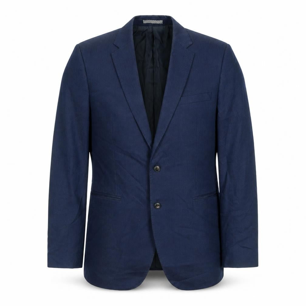Marks and Spencer Mens Blue Polyester Jacket Suit Jacket Size 42 Regular