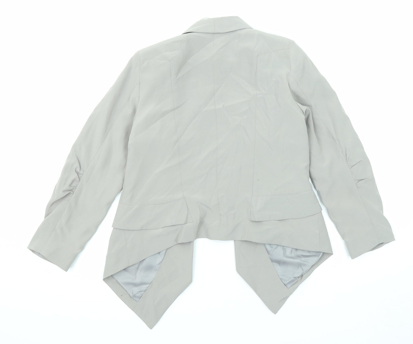 Dorothy Perkins Womens Grey Jacket Blazer Size 8